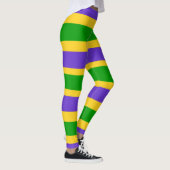 Mardi Gras Stripes leggings (Droite)