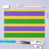 Mardi Gras Stripes Tissuepapier (Craft)