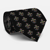 Mardi Gras stropdas (Opgerold)