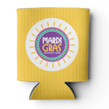 Mardi Gras Sun yellow stippen, Galveston, Verenigd
