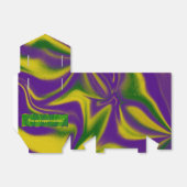 Mardi Gras Swirls Bedankdoosjes (Uitgevouwen)