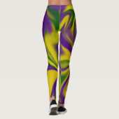 Mardi Gras Swirls Leggings (Achterkant)