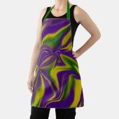 Mardi Gras Swirls Schort (Insitu)