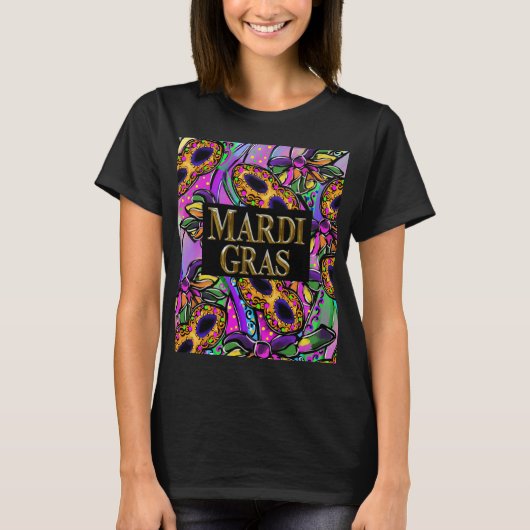 MARDI GRAS T-SHIRT (Voorkant)