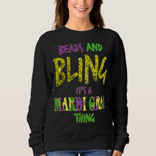 Mardi Gras T Shirt druppels en knijpen is een mard