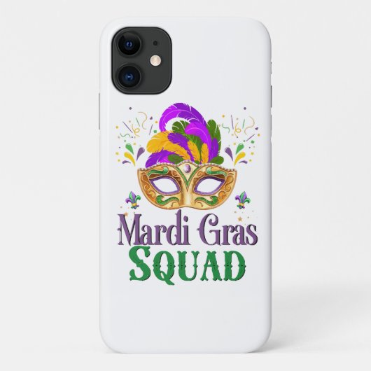 Mardi Gras-team Case-Mate iPhone Case (Achterkant)
