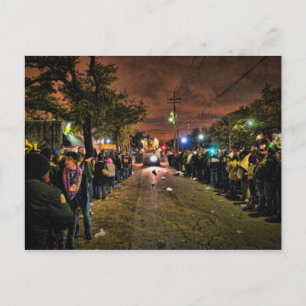 Mardi Gras Textures Briefkaart