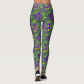 Mardi Gras Tie Dye Leggings (Achterkant)