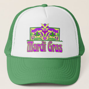 Mardi gras trucker pet