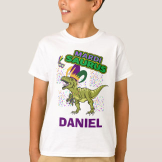 Mardi Gras Tyrannosaurus MET Shirt NAAM VAN DE DOU