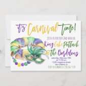 Mardi Gras Uitnodiging (Voorkant)