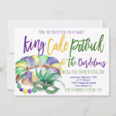 Mardi Gras Uitnodiging (Voorkant)