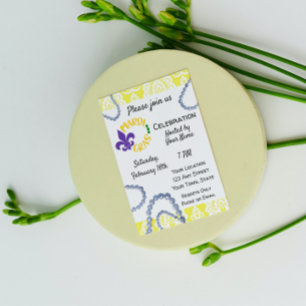 Mardi Gras Uitnodiging