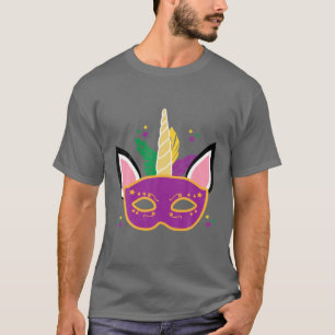 Mardi Gras Unicorn Party Costume Apparel Mannen Ki T-shirt