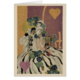 Mardi Gras Valentijn Paar