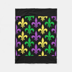 Mardi Gras verkleedfeest Fleece Deken