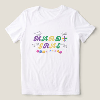 Mardi Gras-vieringsliefde T-shirt
