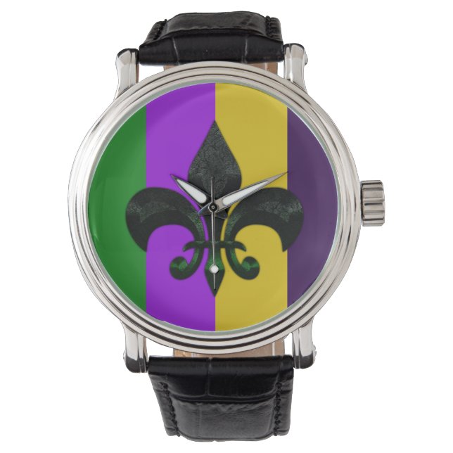 Mardi Gras Watch Horloge (Voorkant)