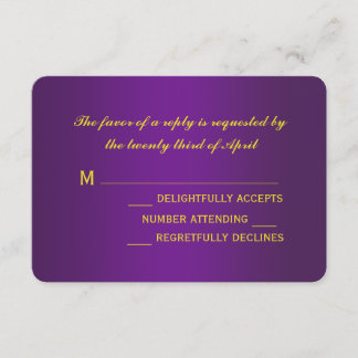 Mardi Gras Wedding RSVP Kaarten Kaartje