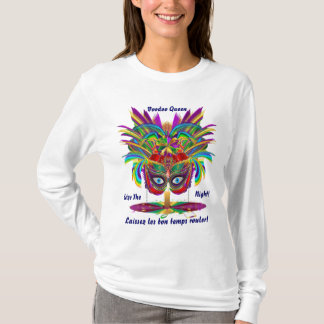 Mardi Gras Women Light All Styles Uitzicht Hints T-shirt