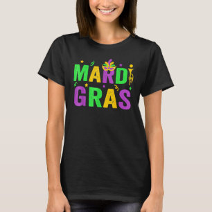 Mardi Gras Women Mannen Mardi Gras Kinder Mardi Gr T-shirt