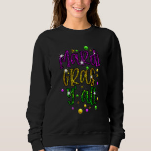 Mardi Gras Yall Funny Vinatage New Orleans Partij Trui