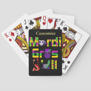 Mardi Gras Y'all Thunder_Cove Pokerkaarten