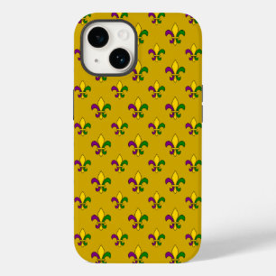 Mardi-graspatroon Case-Mate iPhone 14 Hoesje