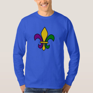 Mardi grass fleur-de-lys t-shirt
