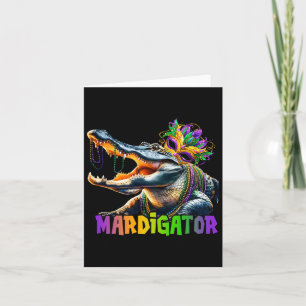 Mardigator Mardi Gras Alligator Kostuum Mannen Vro Kaart