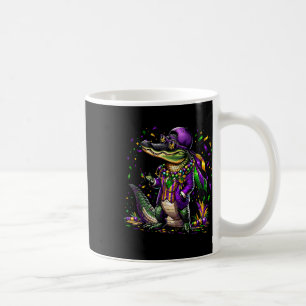 Mardigator Mardi Gras Alligator Kostuum Mannen Vro Koffiemok