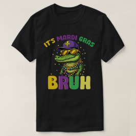 Mardigator Mardi Gras Alligator T-shirt