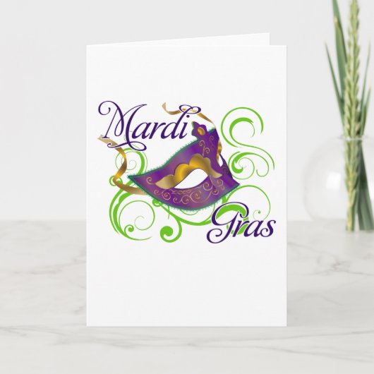 MardiGras Kaart (Voorkant)