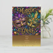 Mardigras Kaart (Staand voorkant)