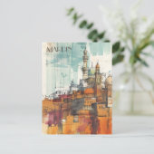 Mardin Turkiye Briefkaart (Staand voorkant)