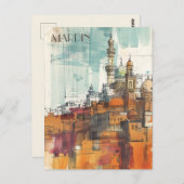 Mardin Turkiye Briefkaart (Voorkant / Achterkant)