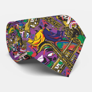 Mardis Gras New Orleans Stropdas