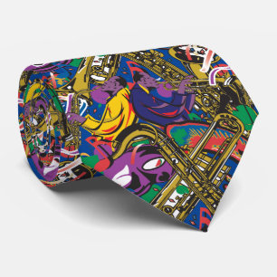 Mardis Gras New Orleans Stropdas