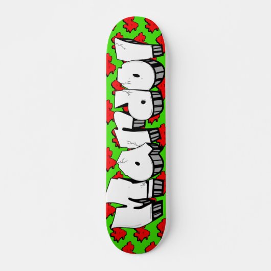Mardol Graffiti personnalisé skateboard (Devant)