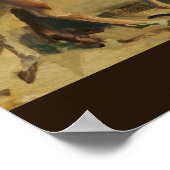 Mare and Foal by Munnings Poster (Hoek)