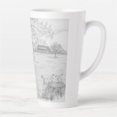 Mare and Foal Latte Mok (Rechts)