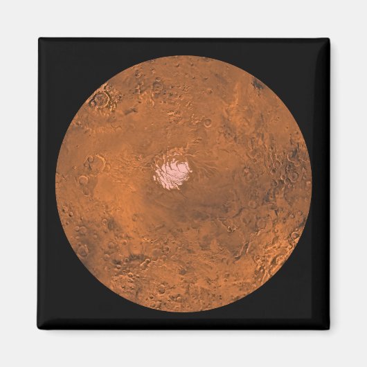 Mare Australe regio Mars Magneet (Voorkant)