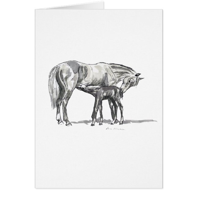 Mare en Foal (Voorkant)