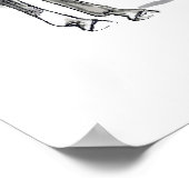 Mare en Foal Poster (Hoek)