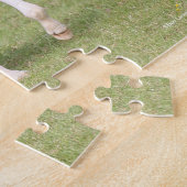 Mare en kalveren die samen lopen legpuzzel (Zijkant)