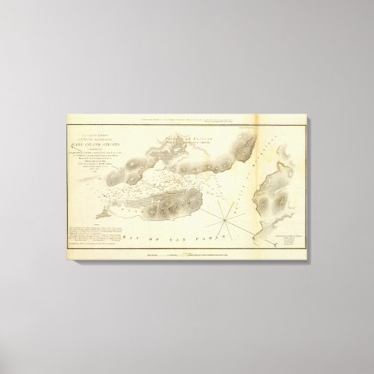 Mare Island Straat, Calif Canvas Afdruk (Voorkant)