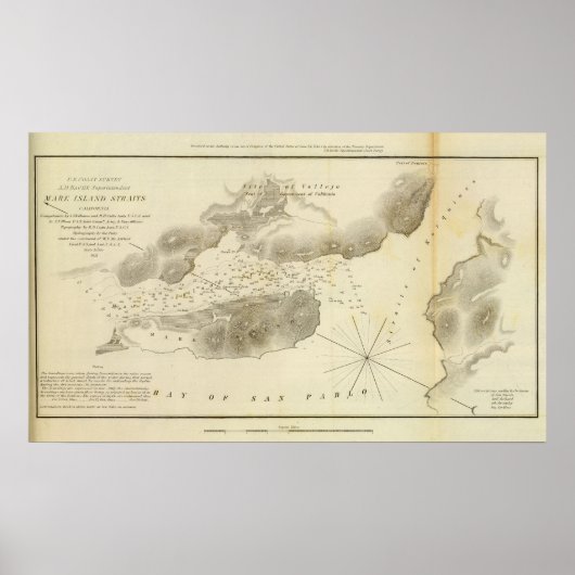 Mare Island Straat, Calif Poster (Voorkant)