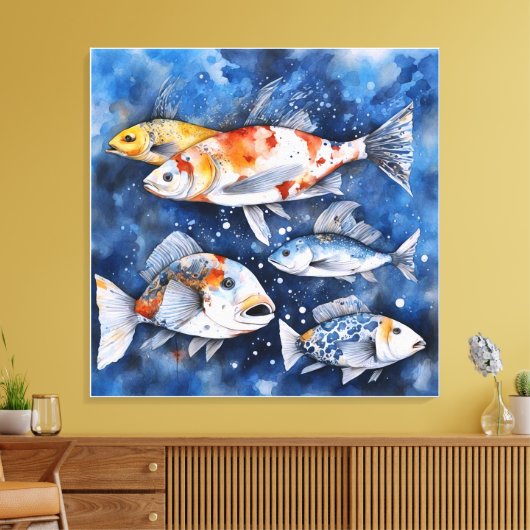 mare memor canvas afdruk (Insitu (Woonkamer))