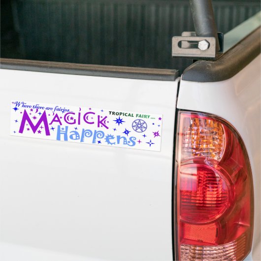 Mare Sticker - magick gebeurt... (Op Truck)