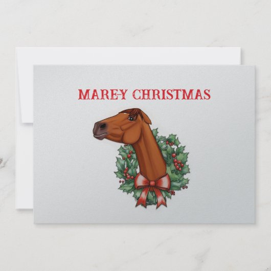 Mare-y Christmas Kaart 2 (Voorkant)